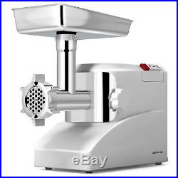 Commercial Electric Meat Grinder 3 Speeds Stainless Steel Heavy Duty 2000W 2.6H