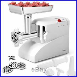 Commercial Electric Meat Grinder 3 Speeds Stainless Steel Heavy Duty 2000W 2.6H