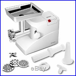 Commercial Electric Meat Grinder 3 Speeds Stainless Steel Heavy Duty 2000W 2.6HP