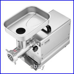 Commercial Electric Meat Grinder 300-1260lb/h Sausage Mincer Stuffer Stainless