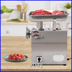 Commercial Electric Meat Grinder 550lbs/h Stainless Steel Heavy Duty Meat Mincer