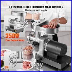 Commercial Electric Meat Grinder #8 Heavy Duty Sausage Maker Stainless Steel Commercial Electric Meat Grinder #8 Heavy Duty Sausage Maker Stainless Steel