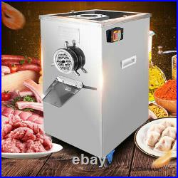 Commercial Electric Meat Grinder Crusher Food Processor Stainless Steel 220V