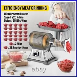 Commercial Electric Meat Grinder, ElectricSausage Stuffer Filler Meat Mincer NEW