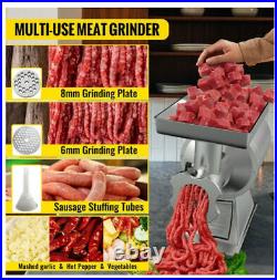 Commercial Electric Meat Grinder, ElectricSausage Stuffer Filler Meat Mincer US