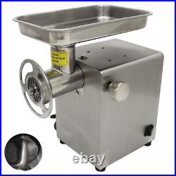 Commercial Electric Meat Grinder Mincer 150kg/h Sausage Stuffer Tool with6mm Plate