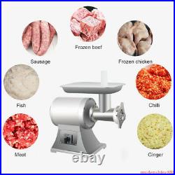 Commercial Electric Meat Grinder Sausage Stuffer Filler Machine Stainless Steel