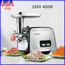 Commercial Electric Meat Grinder Sausage Stuffer Stainless Steel Sausage Chopper