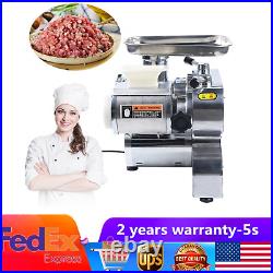 Commercial Electric Meat Grinder Stainless Steel 1100W 250kg/h Sausage Stuffer