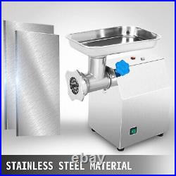 Commercial Electric Meat Grinder Stainless Steel Multifunctional 1.14 Hp 850 W