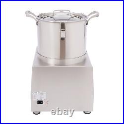 Commercial Food Processor Chopper Grinder Stainless Steel Electric 10L AC110V