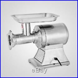 Commercial Grade 1HP Electric\ Meat Grinder 750W Stainless Steel Heavy Duty #22