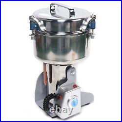 Commercial High-speed Electric Stainless Grain Grinder Mill Cereal Spice Herb