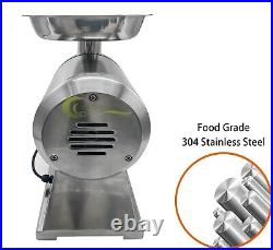 Commercial Meat Grinder, 550LB/h 1100W Electric Sausage Stuffer, 193RPM Heavy Duty