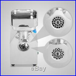 Commercial Meat Grinder 850W Electric Kitchen 2 Blades Steel