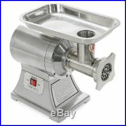 Commercial Stainless Steel 1HP Meat Grinder Blade Plate Sausage Stuffer FDA 12#