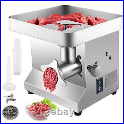Commercila Electronic Meat Grinder 850W 250kg/h Sausage Maker Stainless Steel