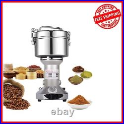 Compact 750g Electric Grinder Efficient High-Speed Mill for Kitchen & Clinics