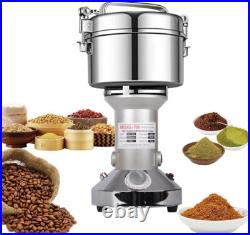 Compact 750g Electric Grinder Efficient High-Speed Mill for Kitchen & Clinics