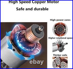 Compact 750g Electric Grinder Efficient High-Speed Mill for Kitchen & Clinics