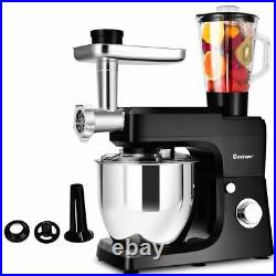 Costway Multifunctional Stand Mixer Blender Meat Grinder Sausage Maker With 7QT
