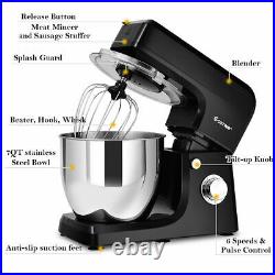 Costway Multifunctional Stand Mixer Blender Meat Grinder Sausage Maker With 7QT
