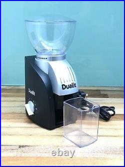 Dualit 3-in-1 Coffee Maker Machine, Chrome, Cappuccino, Espresso Boxed & Grinder