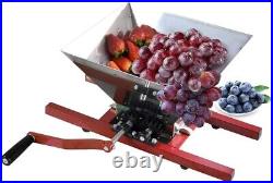 Durable Stainless Steel Manual Fruit Grinder Ideal for Wine & Juice Lovers