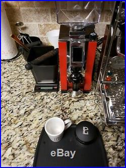 ECM Mechanika V Slim + Eureka Specialita Espresso Grinder (In Red) Plus Extras