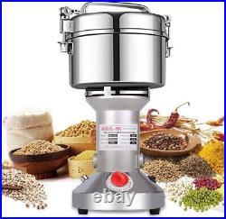 Efficient 550g Electric Spice Grinder with Overload Protection & Stainless Steel