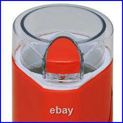 Electric Bean & Dry Coffee Grinder Mixer Crusher Red With Clear LID 150w