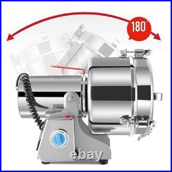 Electric Commercial Herb Grinder Stainless Steel Powder Machine Crusher 2500G
