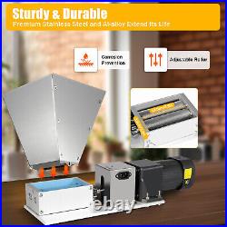 Electric Grain Grinder, Stainless Steel Grain Mill Barley Grinder Malt Crusher Electric Grain Grinder, Stainless Steel Grain Mill Barley Grinder Malt Crusher