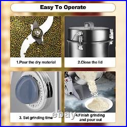 Electric Grain Grinder Stainless Steel Grain Mill Gr. Swing Grain Mill 2500g