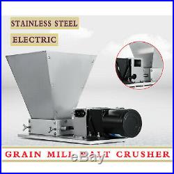 Electric Grain Mill Barley Grinder Malt Crusher Grain Mill 110V Brew Mill Dy-368