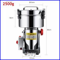 Electric Grain Mill Grinder 110V Spice Herb Grinder Stainless Steel Coffee Grind