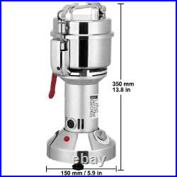 Electric Grain Mill Grinder Stainless Steel Pulverizer Powder Machine Dry Herbs Electric Grain Mill Grinder Stainless Steel Pulverizer Powder Machine Dry Herbs