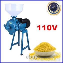 Electric Grinder Feed/Flour Mills Grain Cereal Grain Wheat Pulverizer with Funnel