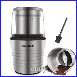 Electric Grinder Stainless Steel Dry Double Cups Miller Blades 300W Coffee Bean