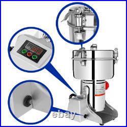 Electric Herb Grain Grinder Cereal Wheat Powder Grinding Flour Mill Machine