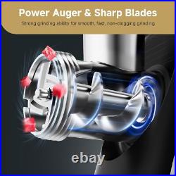 Electric Meat Grinder 4-in-1 2800W Max, Blades & Sausage Kit, Stainless Steel