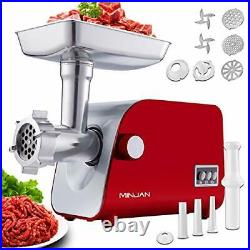 Electric Meat Grinder Heavy Duty Meat Mincer Machine with Stainless Steel Plates
