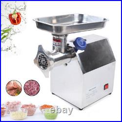 Electric Meat Grinder Mincer Home Commercial Sausage Maker Stainless Steel 850W