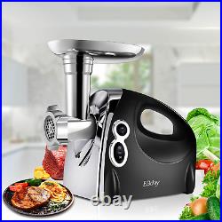 Electric Meat Grinder, Multifunction Meat Mincer & Sausage Stuffer, 1200W Max wi
