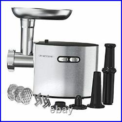 Electric Meat Grinder, Stainless Steel Meat Mincer Sausage Stuffer, 2600W Max