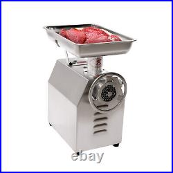 Electric Meat Vegetable Grinder 1100W Stainless Steel Sausage Maker With 2 Blades