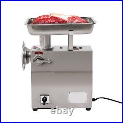 Electric Meat Vegetable Grinder 1100W Stainless Steel Sausage Maker With 2 Blades
