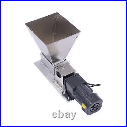 Electric Rice Corn Coffee Wheat Grain Grinder Stainless Steel Roller 75RPM 60W