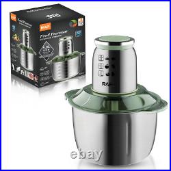 Electric Stainless Steel 5L 1000W Food Processor Grinder