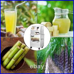 Electric Sugarcane Juicer Grinder Stainless Steel Extractor Squeezer 300KG Outpu